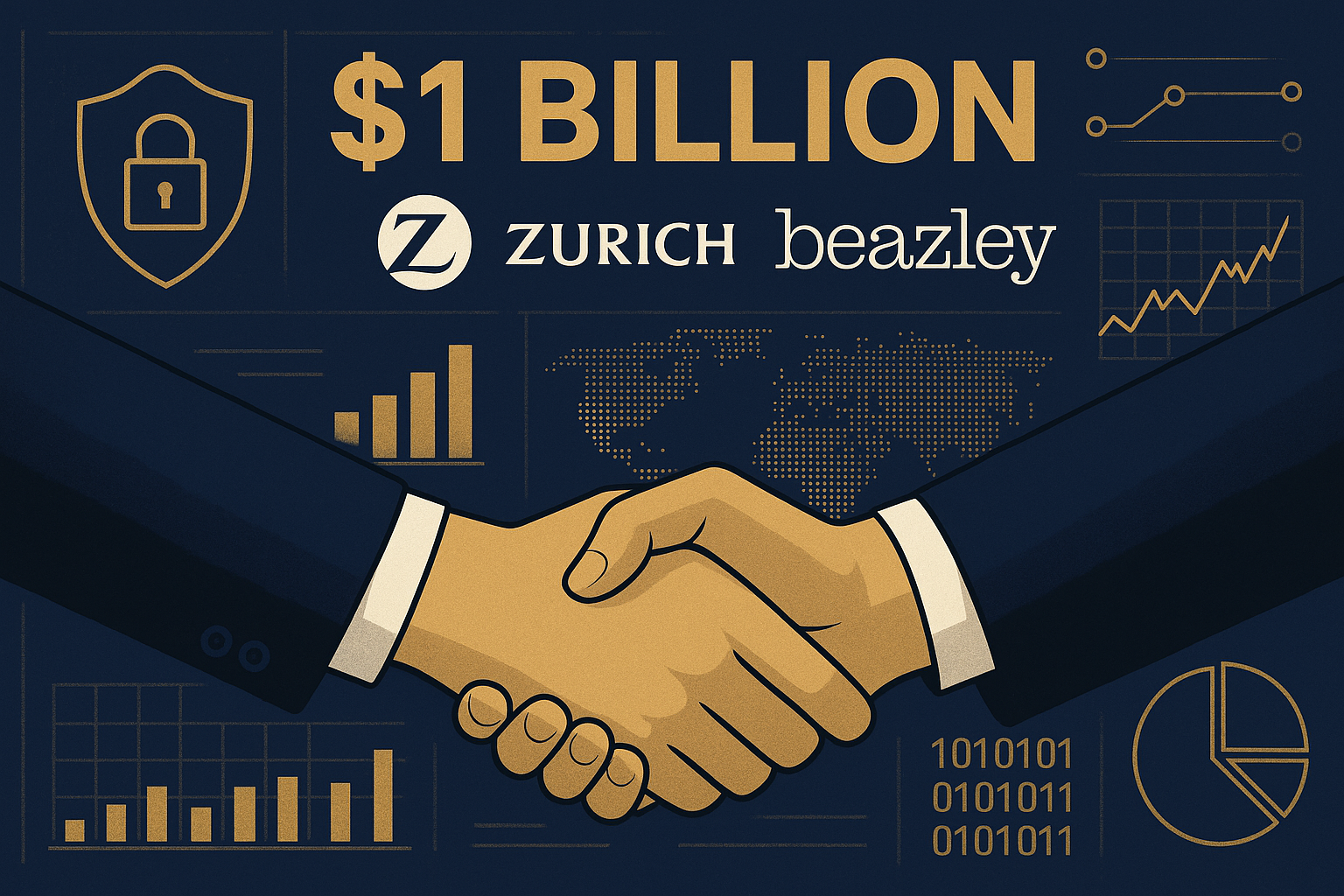 Zurich Insurance just agreed to acquire Beazley for £8.1 billion — the largest cyber insurance deal in history. Here's what the acquisition means for brokers, underwriters, and the broader cyber risk market.